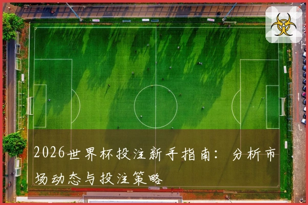 2026世界杯投注新手指南：分析市场动态与投注策略